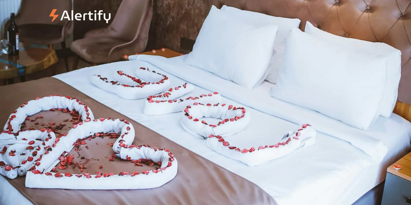 Location de vacances pour la Saint-Valentin