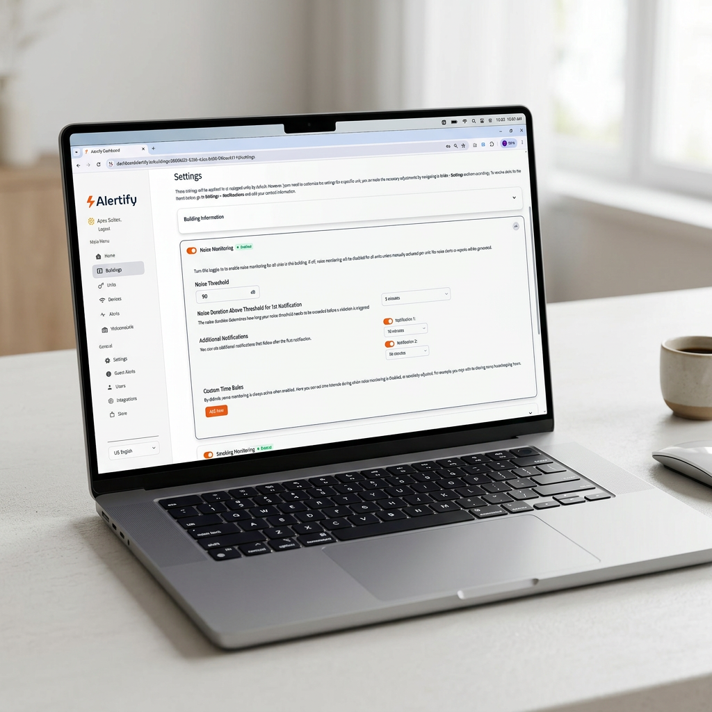 Modèles de messages Guest Alert — le nom de votre établissement, votre ton